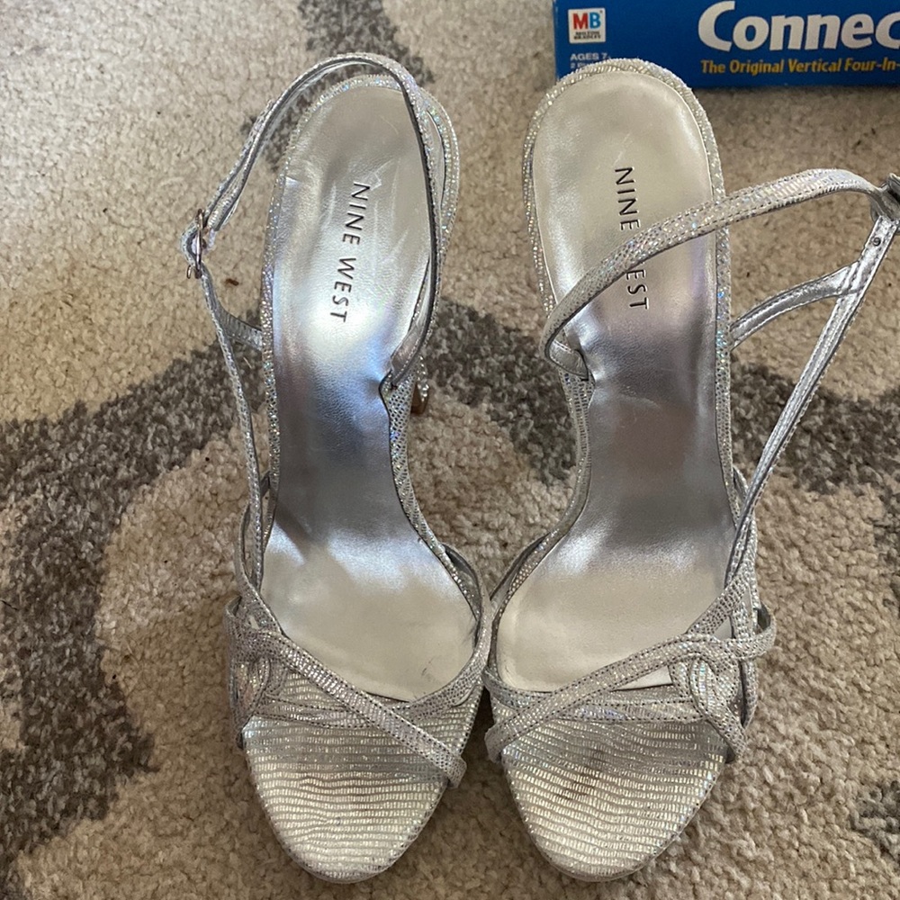 Worn Nine West heels